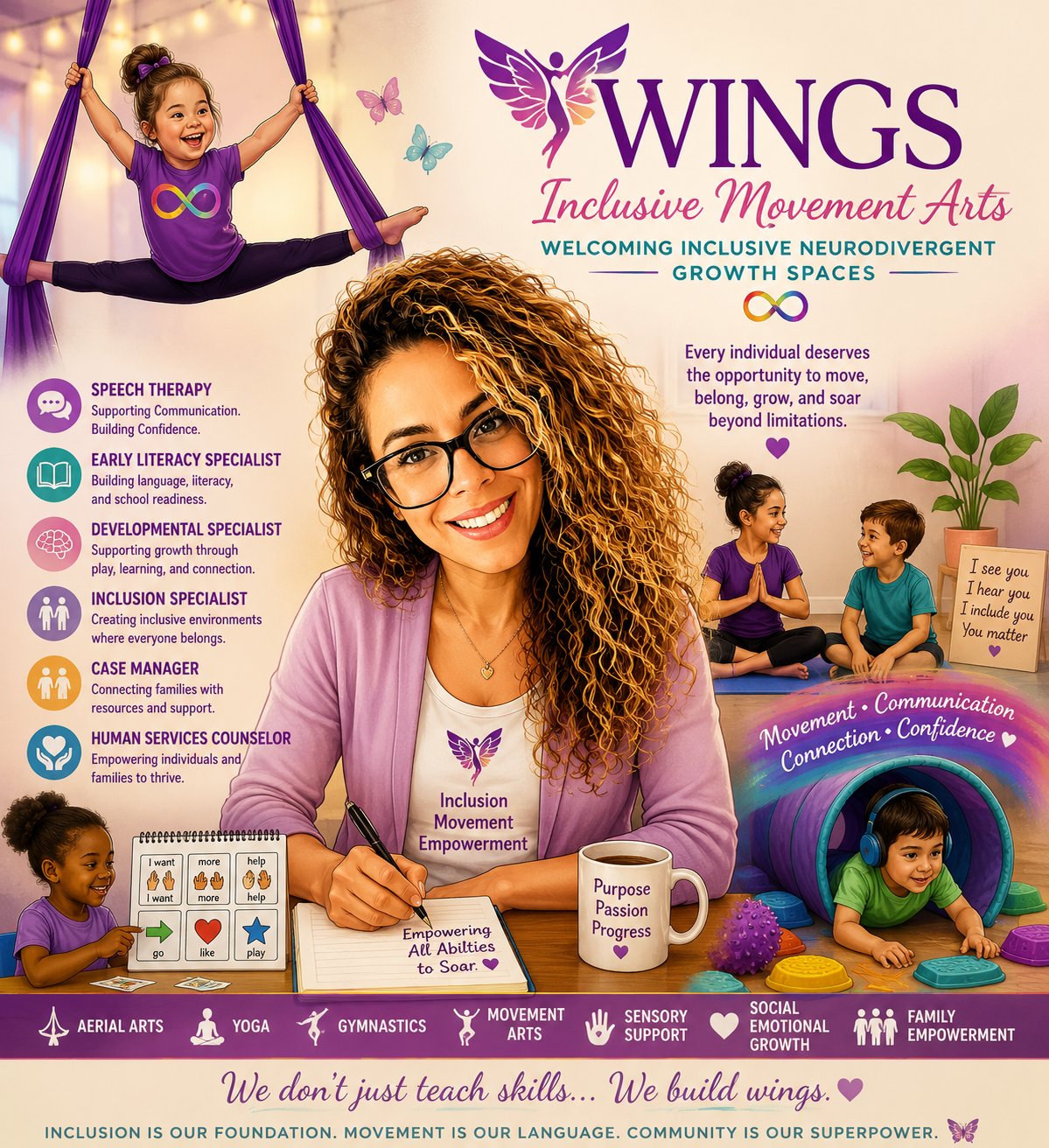 Speech, literacy, developmental, and inclusion specialist services
